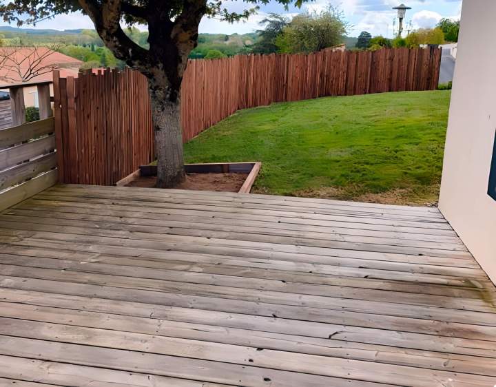 Création terrasse bois Les Herbiers